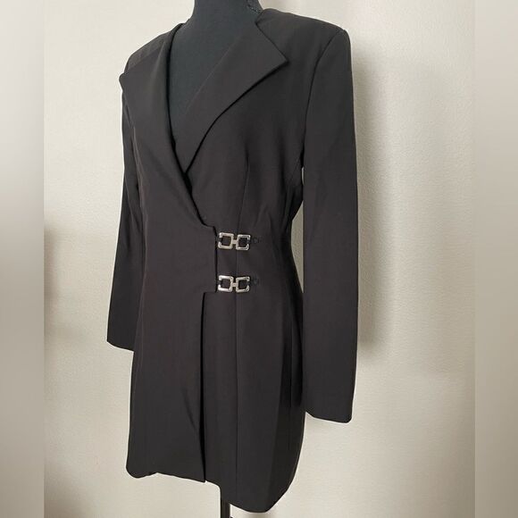 NWT Zara Side Buckle Blazer Dress - Picture 5 of 13